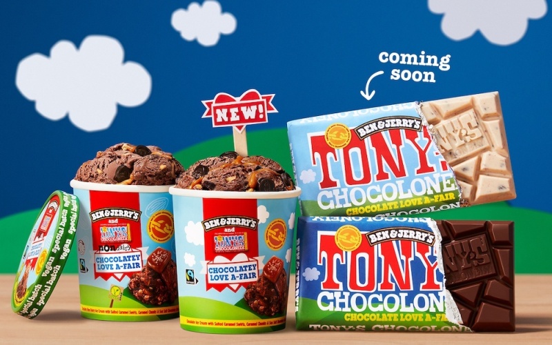 BEN & JERRY’S AND TONY’S CHOCOLONELY, A CHOCOLATE LOVE A-FAIR*