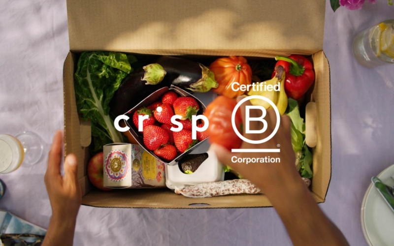 Proudly celebrating Crisp's B Corp certification