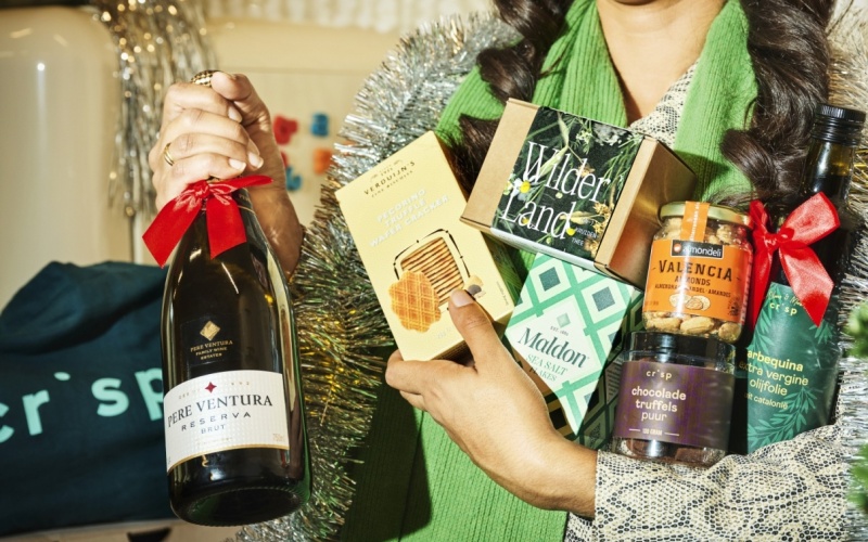 CRISP MAKES SURE YOU DON'T SHOW UP EMPTY-HANDED THIS CHRISTMAS