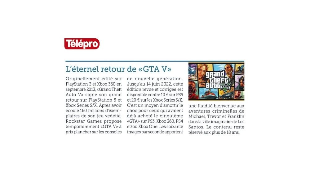 GTA V & GTA ONLINE: NEXT GEN